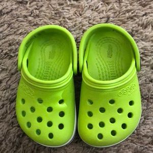 Green crocs